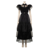 Adult Black Dress Outfits Cosplay Costume Halloween Carnival Party Suit